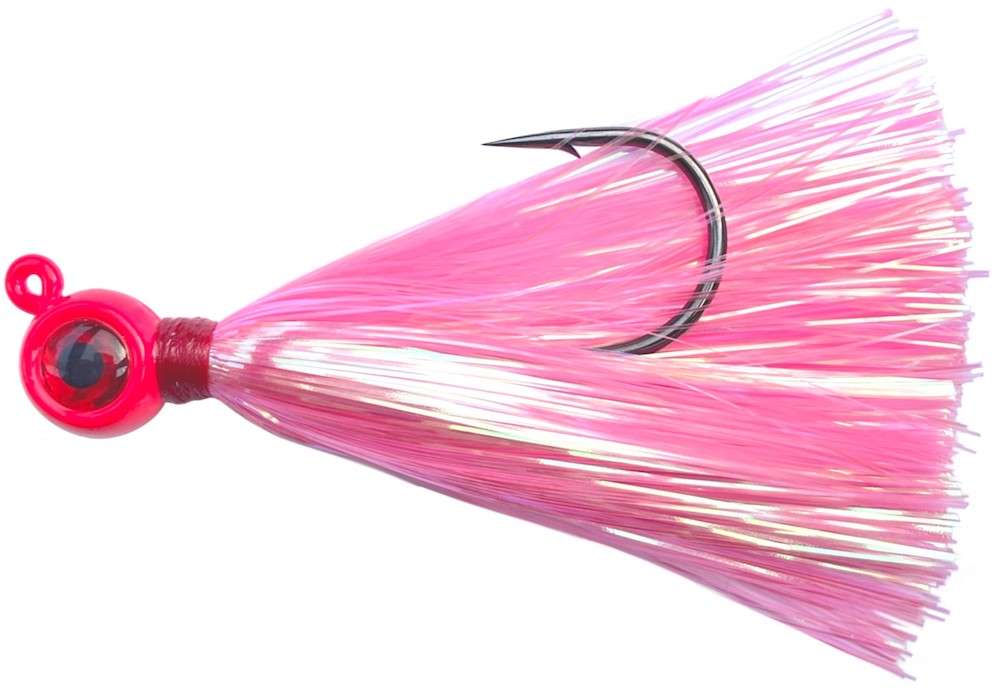 JIGGING WORLD Epoxy Teaser Jig - Mylar - Pink