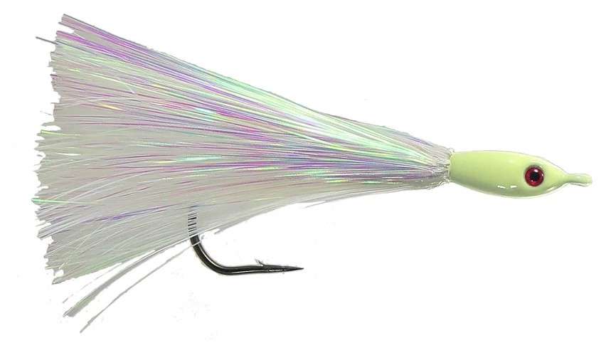 JIGGING WORLD Fluke Candy V2 Teasers - Mylar - Glow