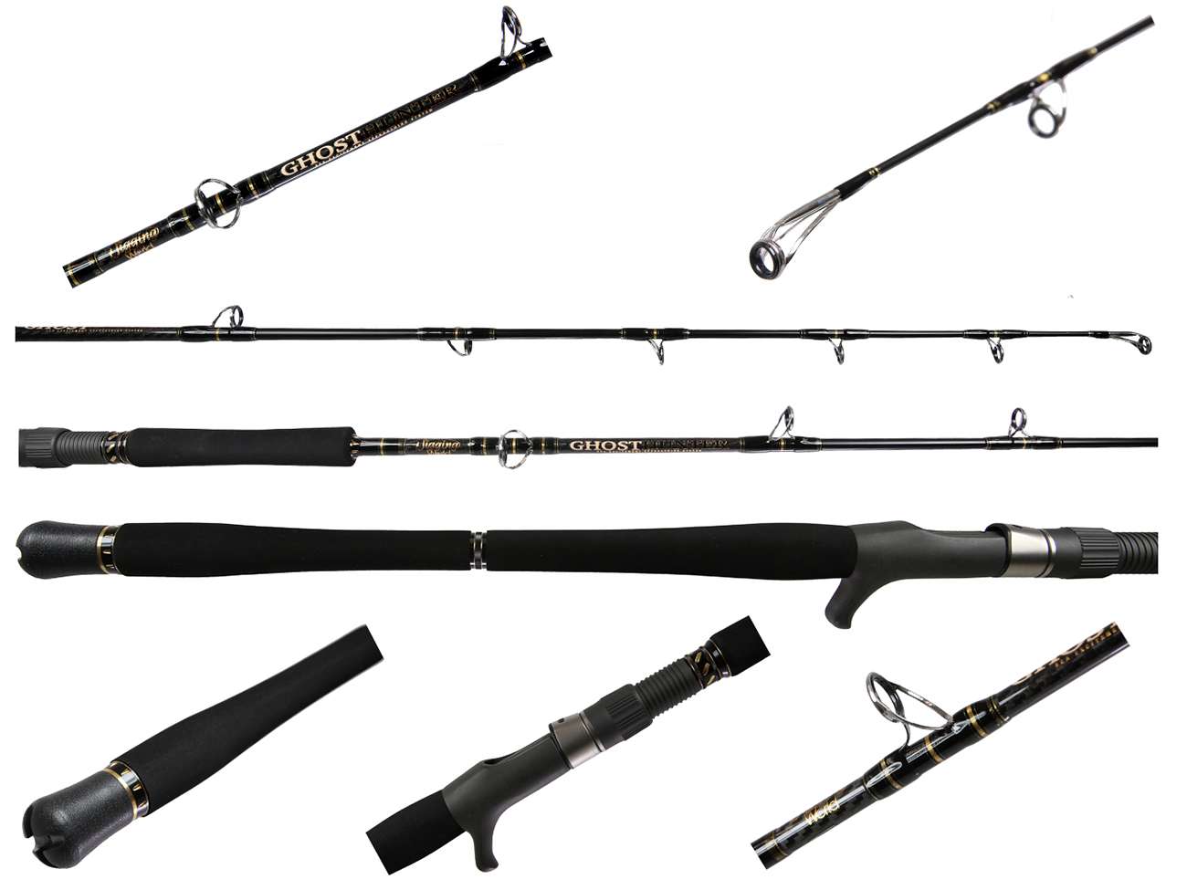 JIGGING WORLD Ghost Hunter Jigging Casting Rod - JW-GHJ-C250