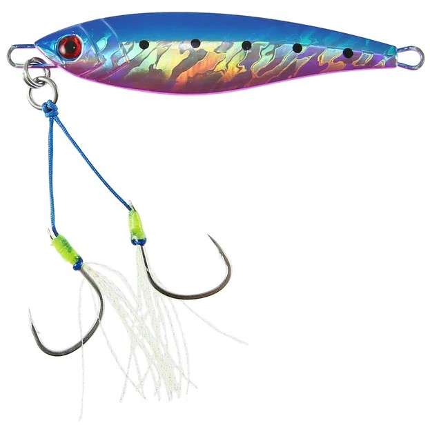 JIGGING WORLD Giko Jig - 100g - Blue/Pink Sardine