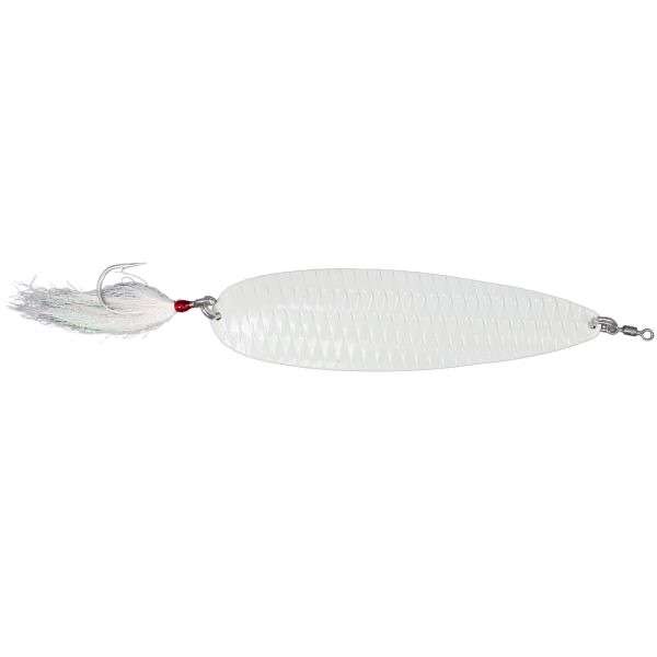 JIGGING WORLD Jigging Flutter Spoon - 9in - 4.5oz - Bone