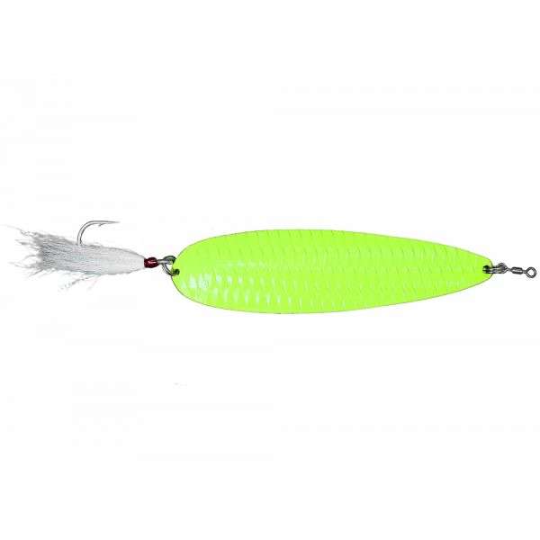 JIGGING WORLD Jigging Flutter Spoon - 9in - 4.5oz - Chartreuse