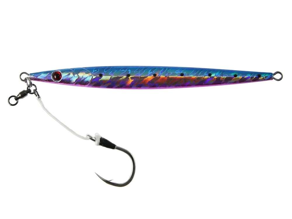 JIGGING WORLD Maguro Jig - 200g - Blue/Pink Sardine