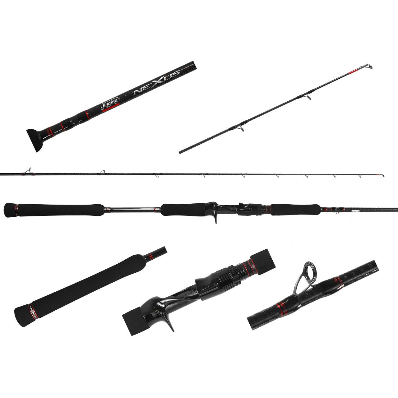 JIGGING WORLD Nexus 2.0 Conventional Rod - JW-NEX701C-H