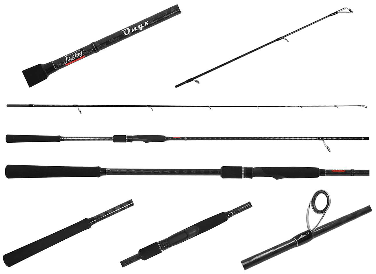 JIGGING WORLD Onyx Surf Spinning Rod - JW-ONYX802-ML