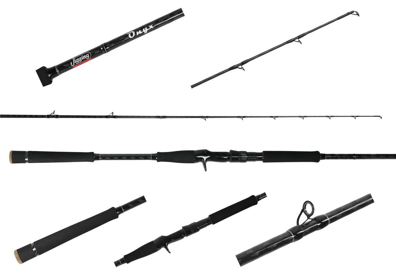 JIGGING WORLD Onyx Inshore Casting Rod - JW-OX701C-H