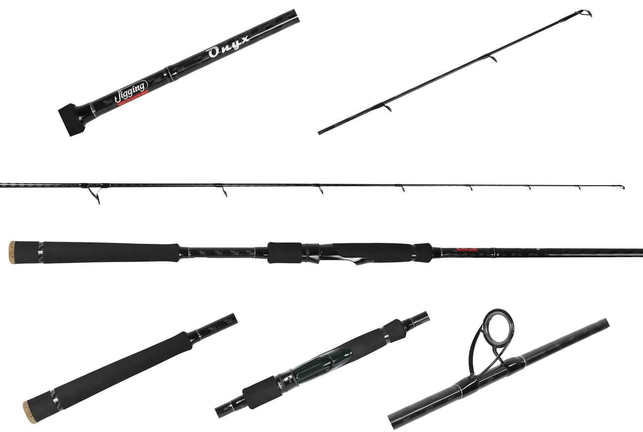 JIGGING WORLD Onyx Inshore Spinning Rod - JW-OX701S-H