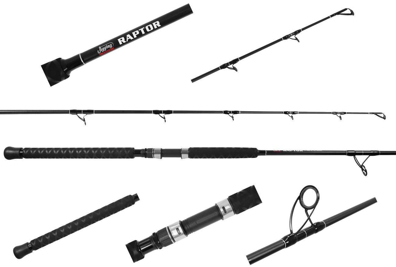 JIGGING WORLD Raptor Spinning Rod - JW-RAP661S-H