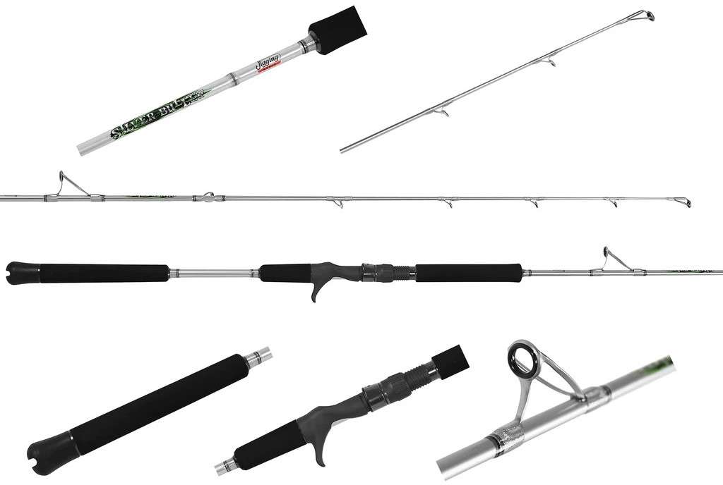 JIGGING WORLD Silver Bullet Jigging Casting Rod - JW-SBJ581C-450