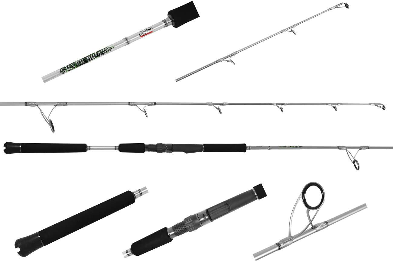 JIGGING WORLD Silver Bullet Jigging Spinning Rod - JW-SBJ581S-450