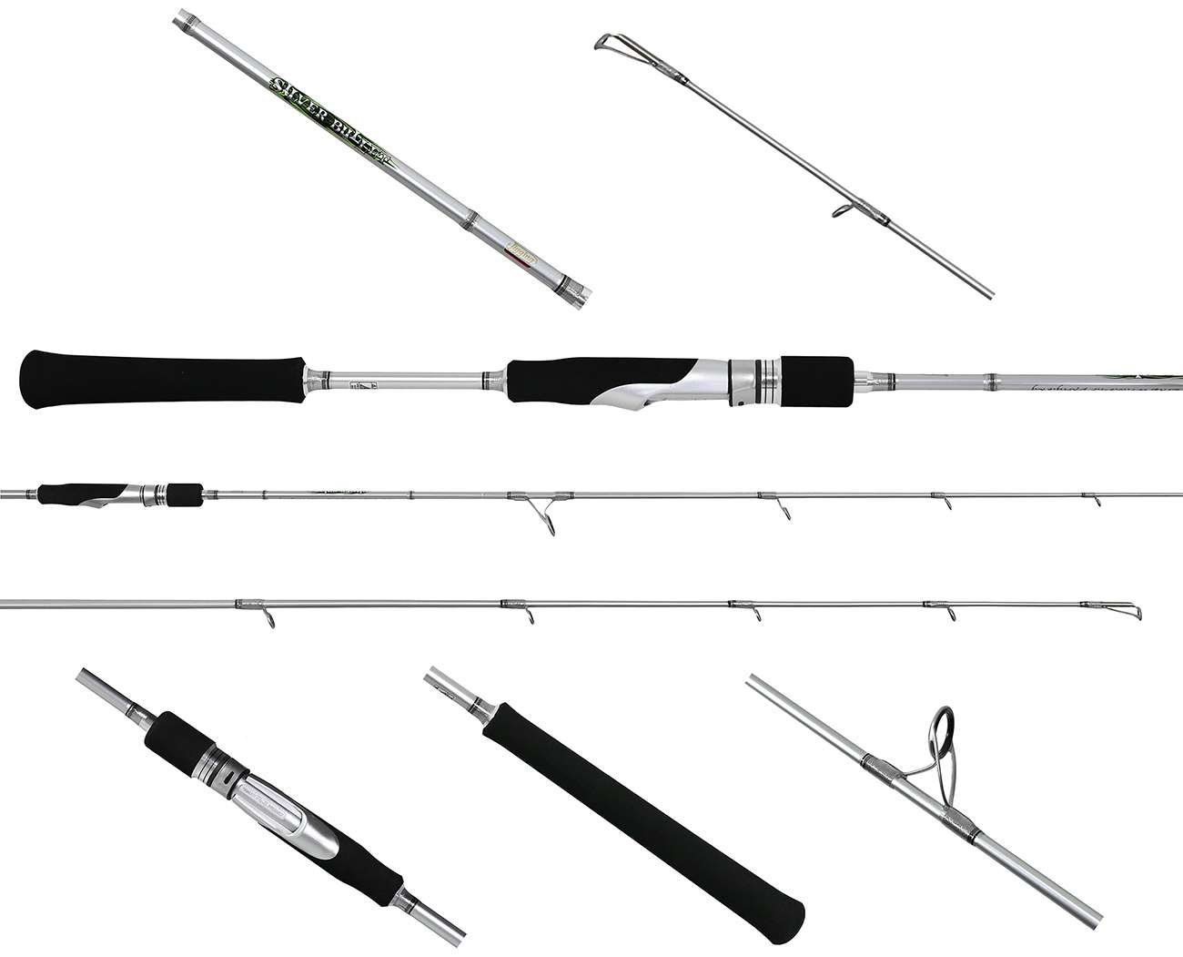 JIGGING WORLD Silver Bullet Slow Pitch Spinning Rod - JW-SBS100