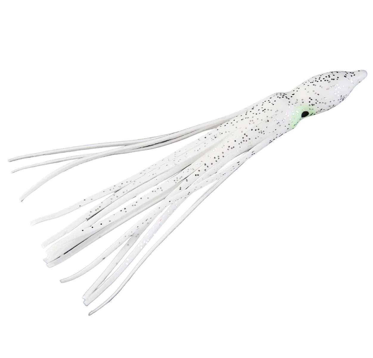 JIGGING WORLD Squid Teaser - 4in - White