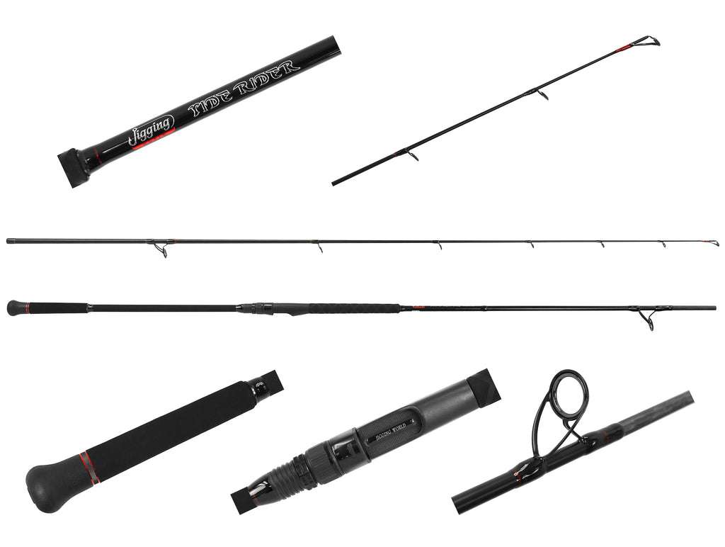 JIGGING WORLD Tide Rider Surf Spinning Rod - JW-TR1002S-H