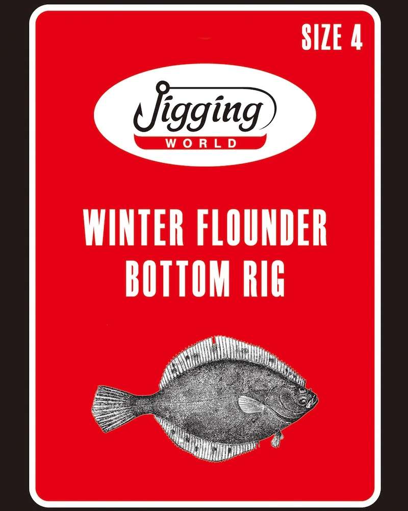 JIGGING WORLD Winter Flounder Bottom Rig - #4