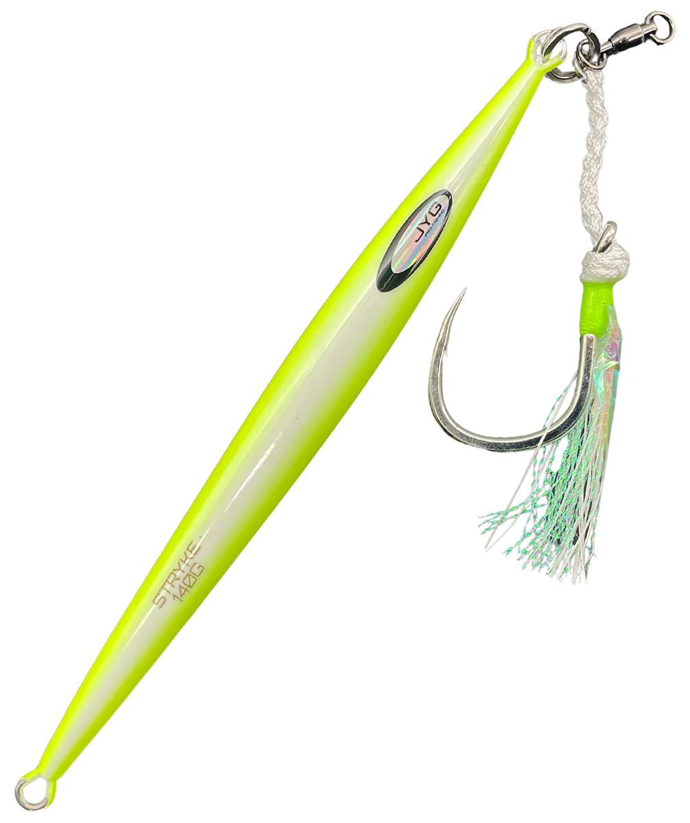 JYG PRO Fishing Stryke Jigs - Tuna Rigged - TackleDirect