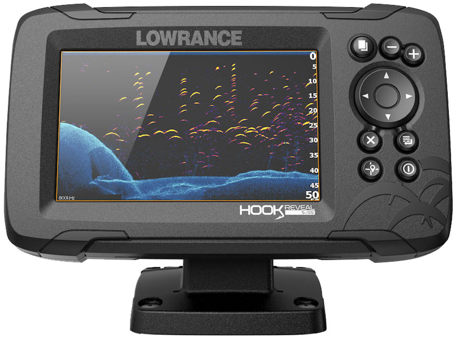 Lowrance HOOK2-5x GPS Fishfinder 5" Display SplitShot Transducer 000-14016-001 
