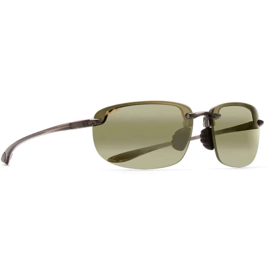 Maui Jim Ho'okipa Asian Fit Sunglasses - Smoke Grey Frame/Maui HT Lens