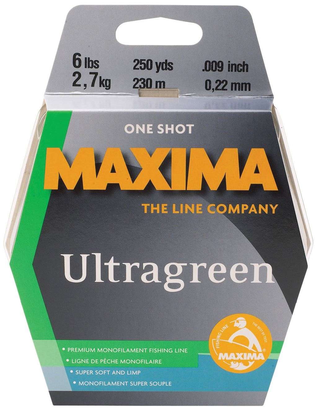 Maxima Ultragreen Monofilament Line - 280yd