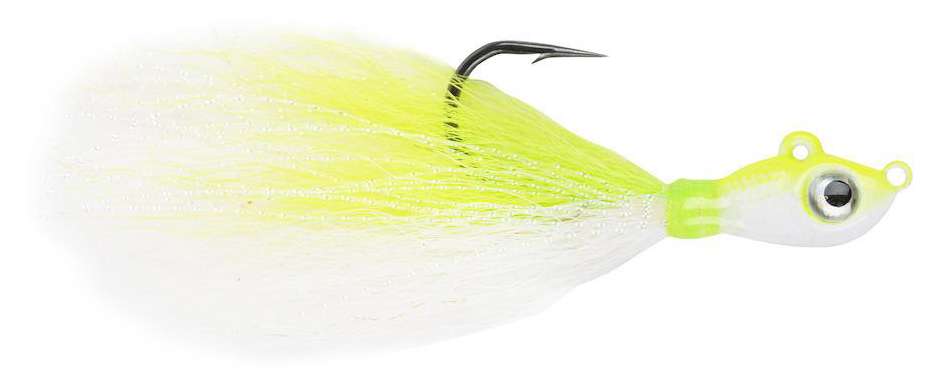 Jigging World Premium Bucktail V2 Jig 6oz Chartreuse