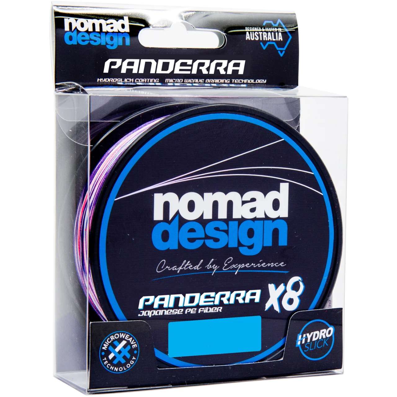 Nomad Design Panderra 8x Multi-Color Braid 65 Pound / 300 Yards