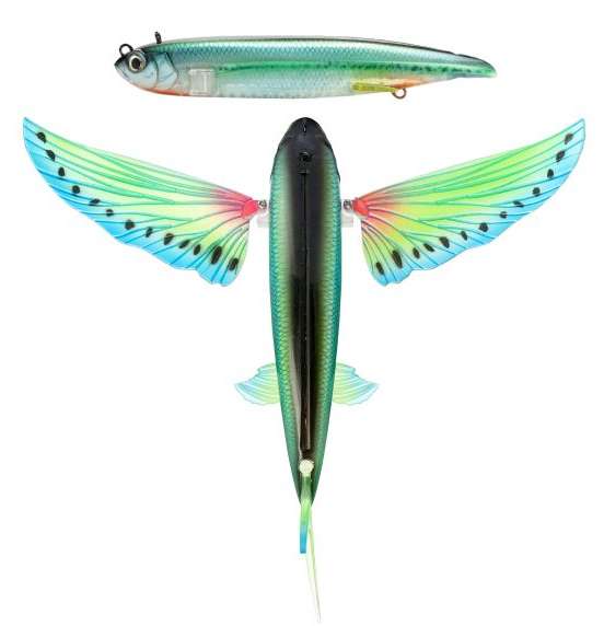 NOMAD DESIGN Slipstream Flying Fish - 140 - Lumo Glow