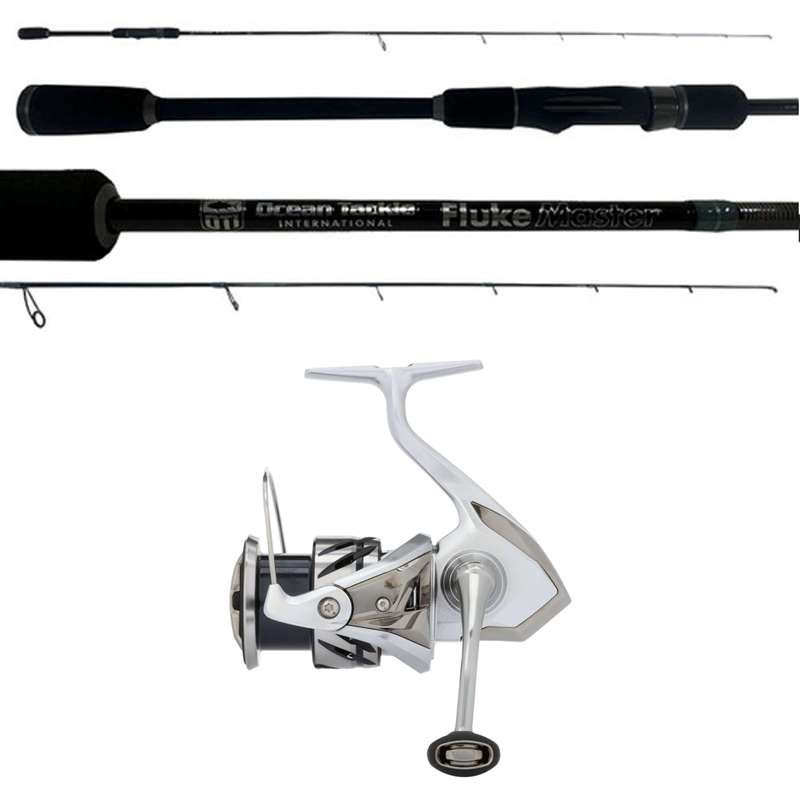 SHIMANO Stradic FM ST2500HGFM / OTI Fluke Master Combo