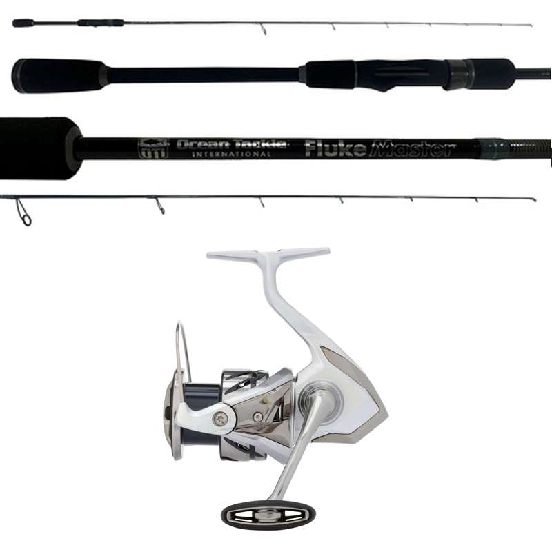 SHIMANO Stradic FM STC3000XGFM / OTI Fluke Master Combo