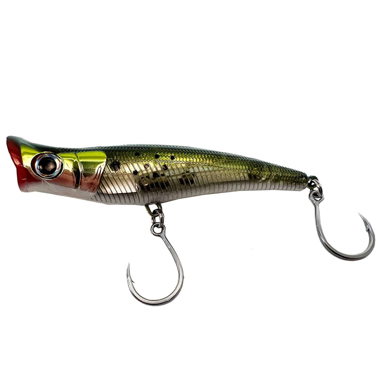 OCEAN TACKLE INTERNATIONAL Mikros-Pop 130 Topwater Lure - Bunker