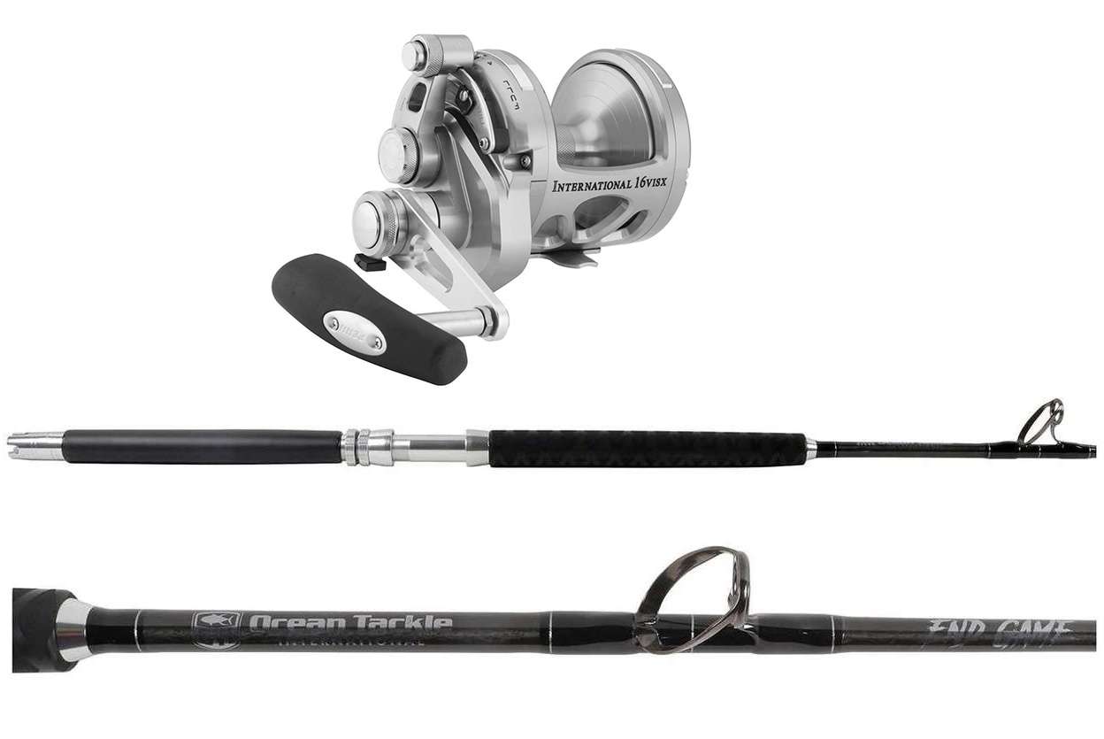 OCEAN TACKLE INTERNATIONAL OTI OTI-EGS62040M End Game / Penn INT16VISXS International Combo