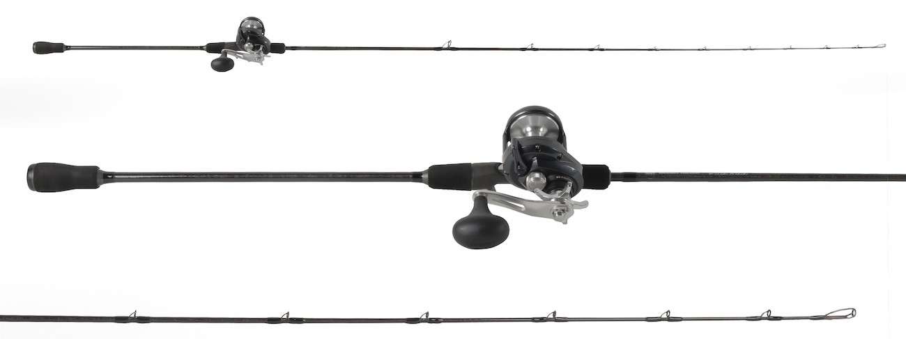 OCEAN TACKLE INTERNATIONAL OTI OTI-PB66C Pitch Black Slow Pitch/Shimano Torium TOR14HGA Conventional Combo