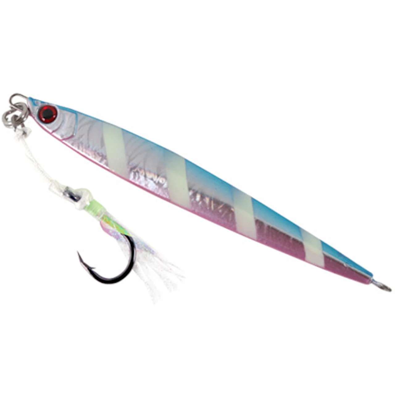 OCEAN TACKLE INTERNATIONAL Ricochet Jig - 100g - Blue/pink