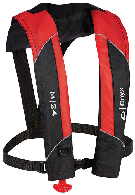 M-24 Manual Inflatable Belt Pack Life Jacket Belt SUP Survival Vest PFD 