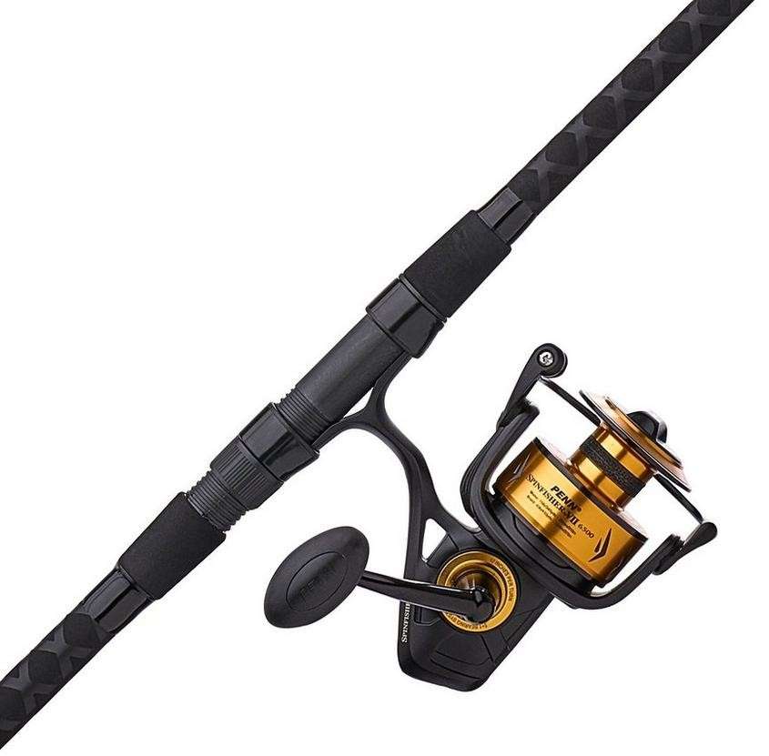 Penn SSVII6500102H Spinfisher VII Spinning Combo - TackleDirect