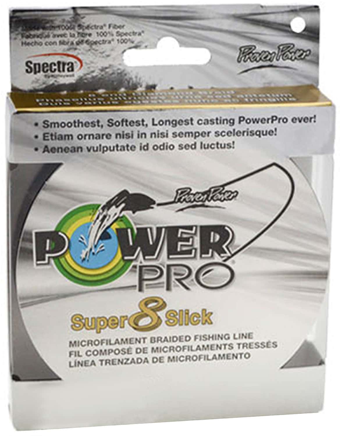 Power Pro Super 8 Slick 80Lb 300 Yard Aqua Green 31100800300Q 