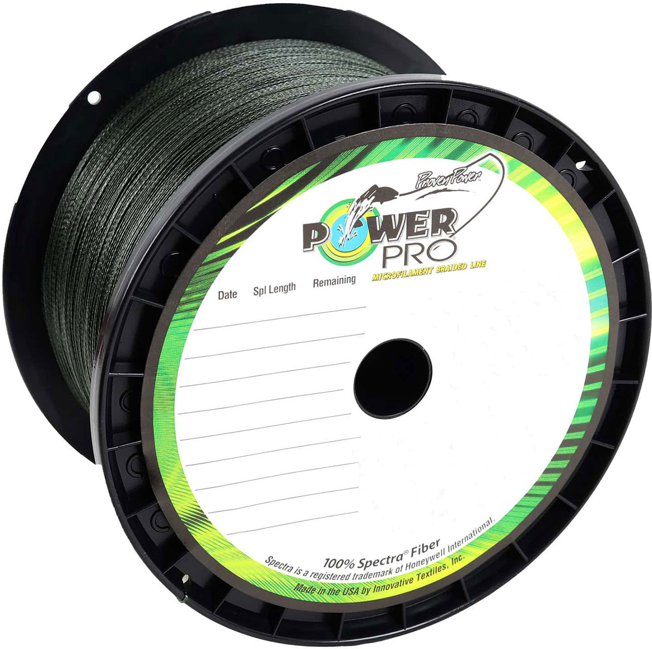 Power Pro Braided Spectra Line 50lb by 300yds Green 0903 for sale online 