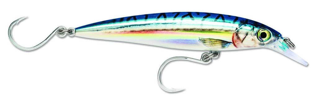 Rapala SXRL12 X-Rap Long Cast Lure Blue Mackerel - TackleDirect