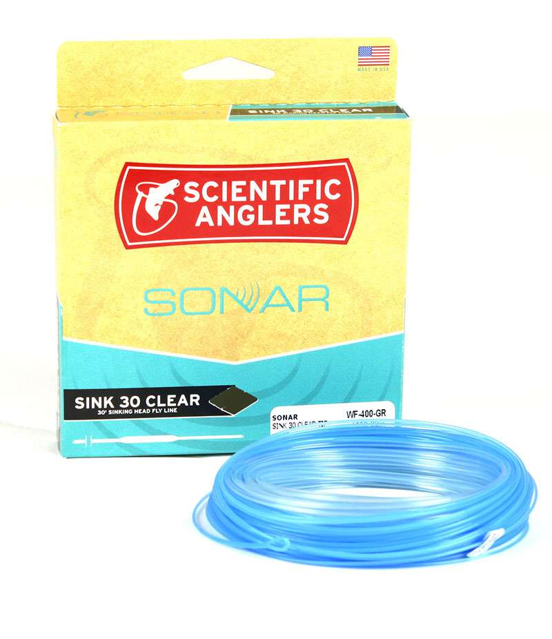 All Sizes Scientific Anglers SONAR Sink 30 Warm Water Fly Line 