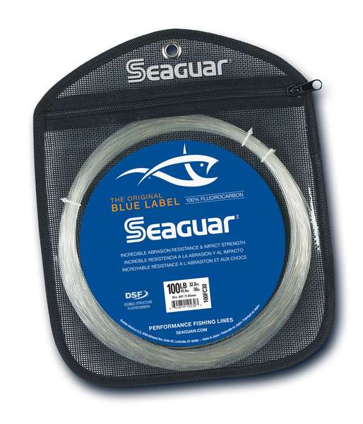 Seaguar Blue Label Big Game Fluorocarbon Leader - 100lb - 30yds
