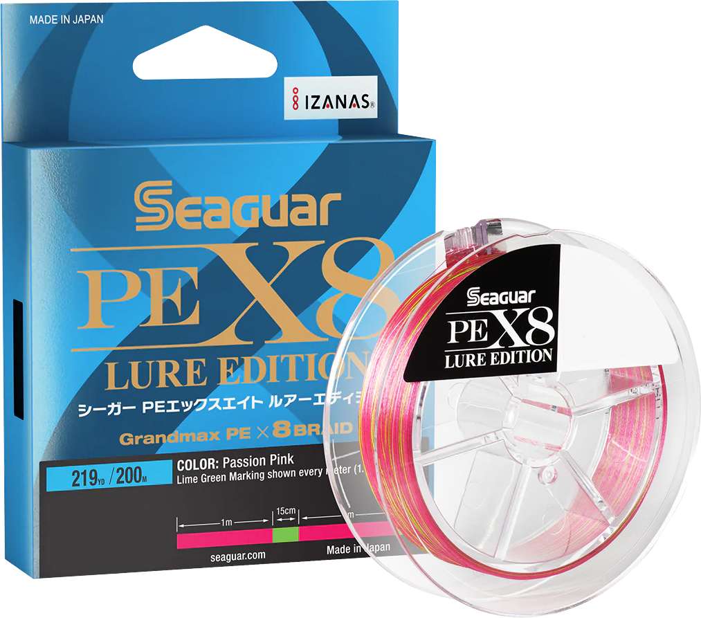 Seaguar JDM PEX8 Lure Edition Micro Braid - 219yd - 24lb