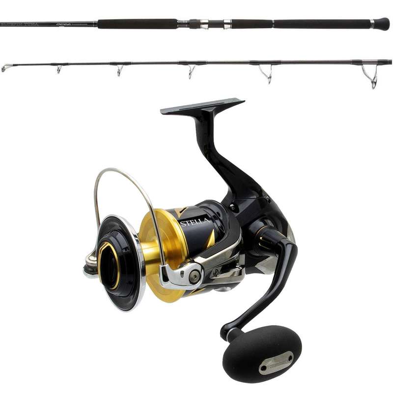 Shimano Ocea Plugger OPBGS70XXXH / Stella STLSW18000HGC Bluefin