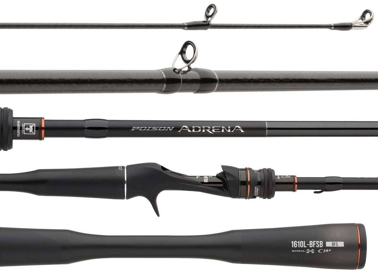 Shimano PAD170MGB Poison Adrena B Casting Rod - TackleDirect