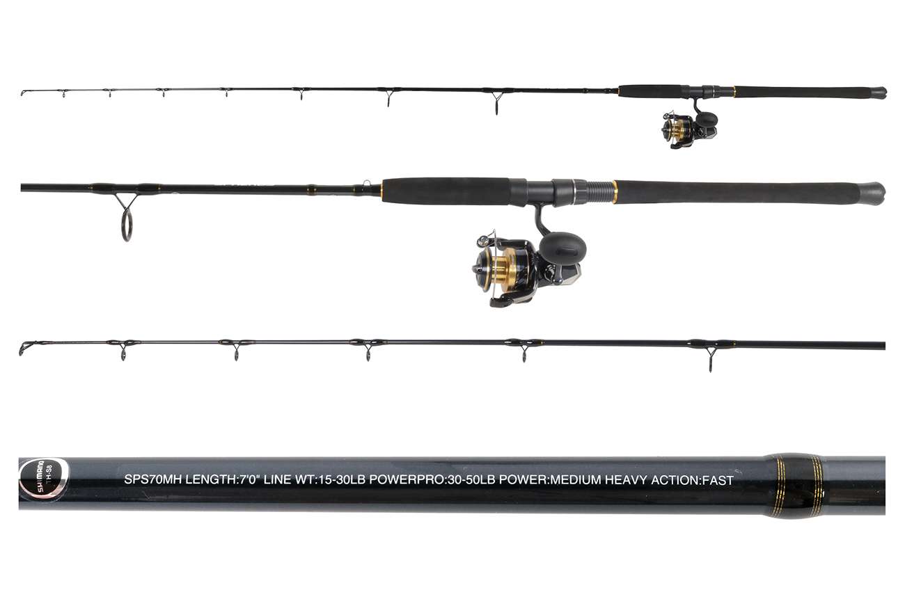 Shimano PSPSW6000HGASPS70MH Spheros SW Spinning Combo