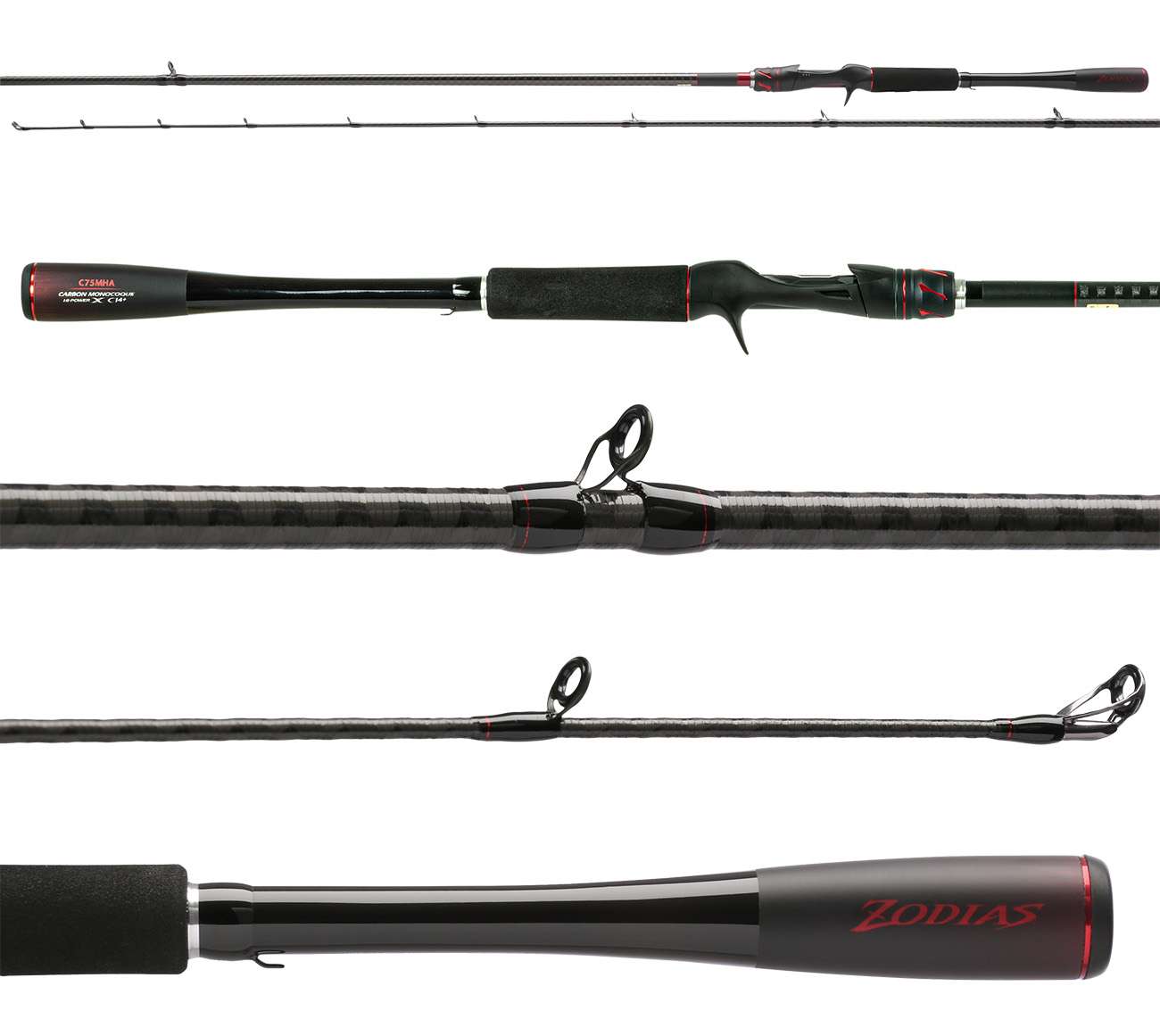 Shimano ZDC70LSA Zodias Casting Rod - TackleDirect