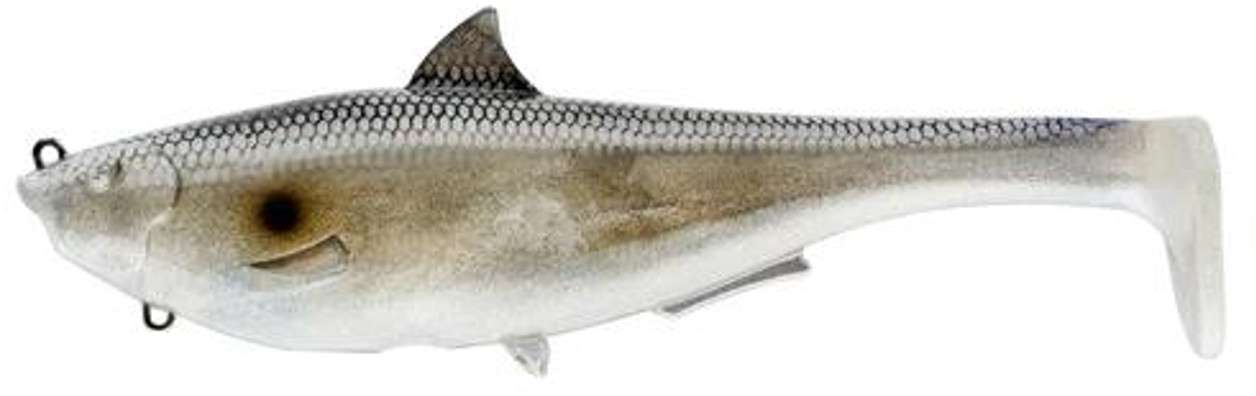 SPRO Megalojohn Swimbait - 6in - Dark Nasty Shad