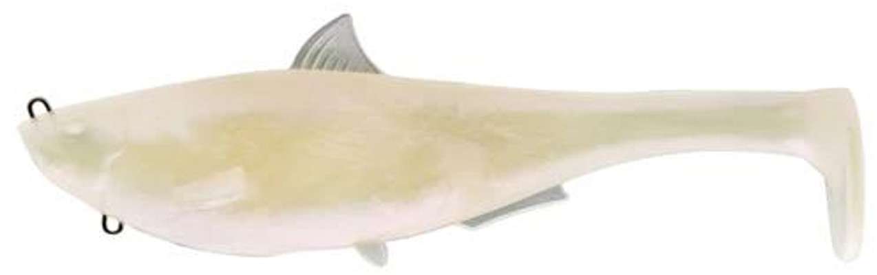 SPRO Megalojohn Swimbait - 6in - Pearl Shad