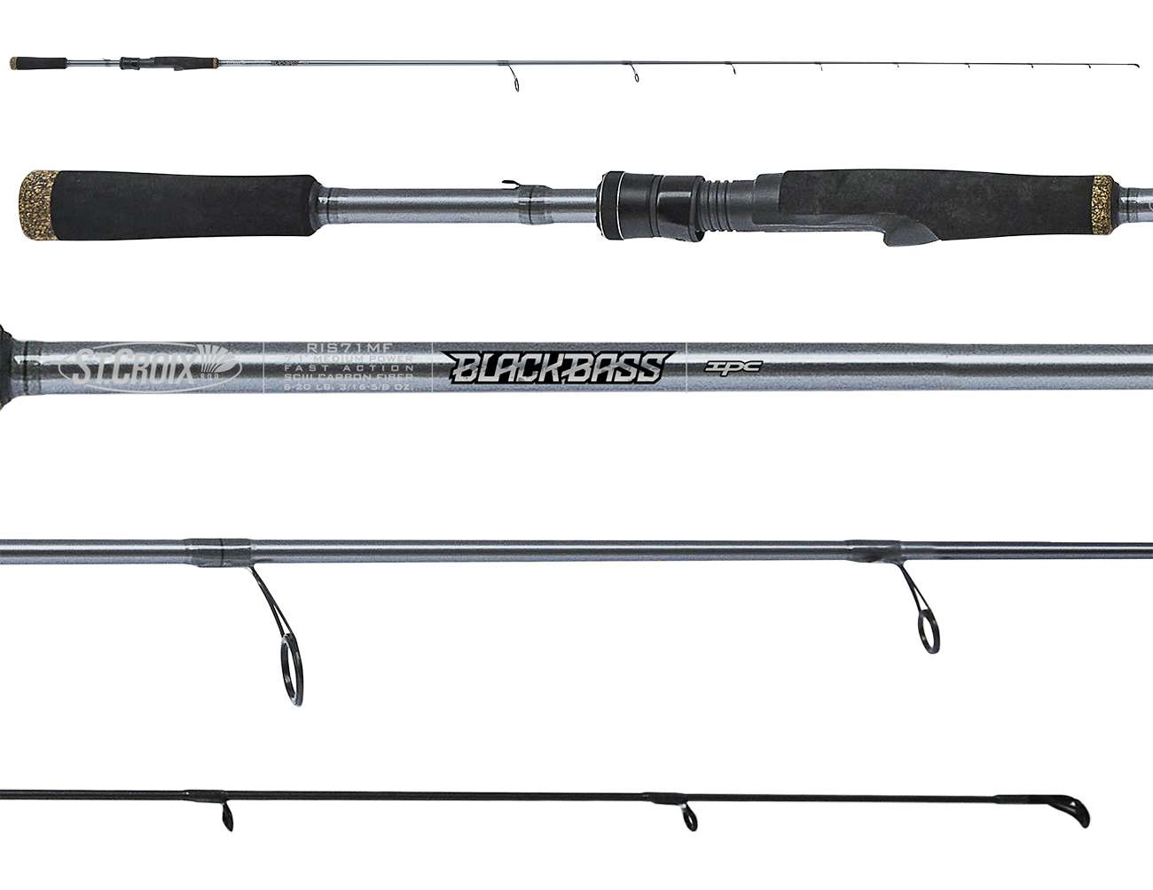 St. Croix Black Bass Spinning Rods - TackleDirect