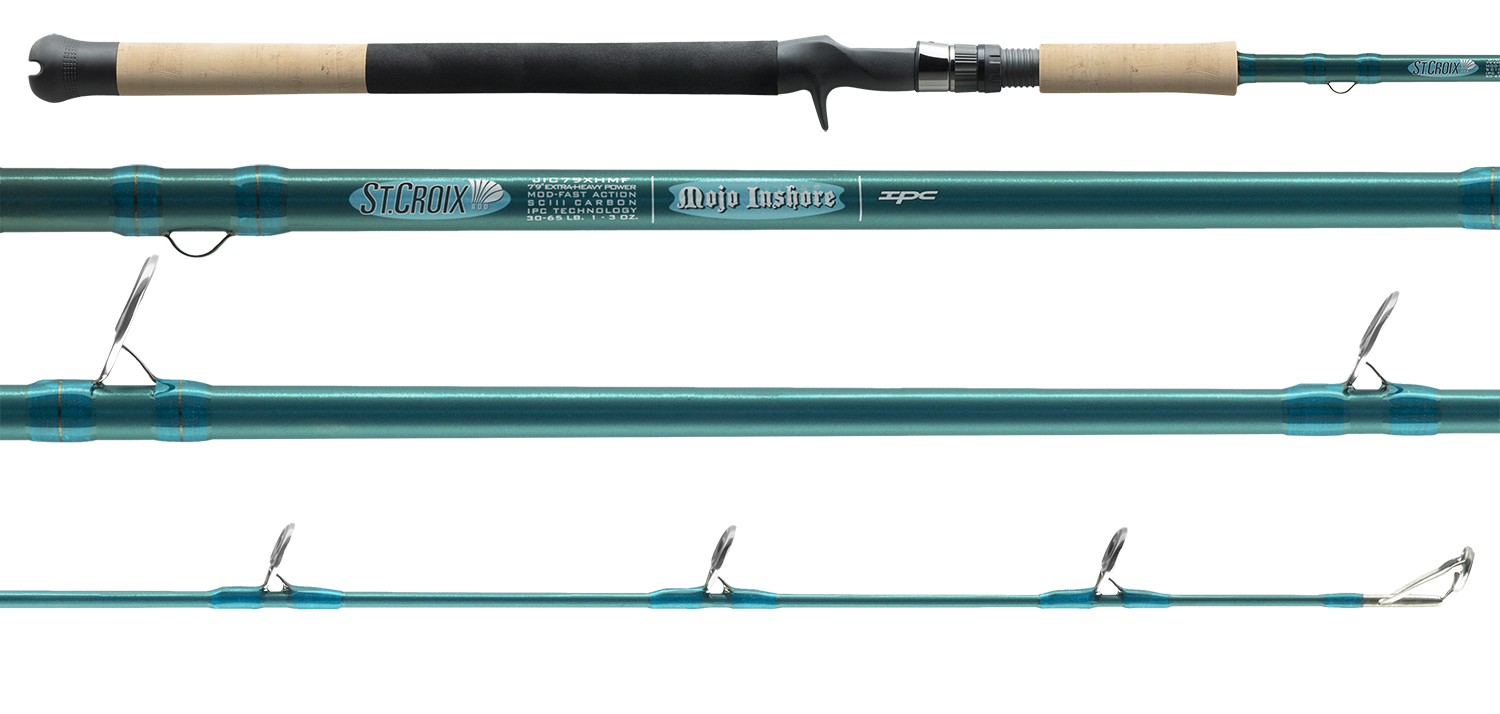 Croix Mojo Inshore Casting Rod 7'0" HeavyJIC70HF Details about   St 