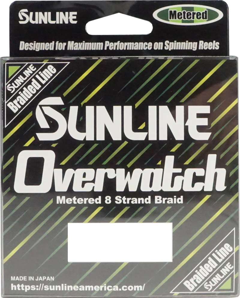 SUNLINE Overwatch Braided Line - 8lb - 125yd