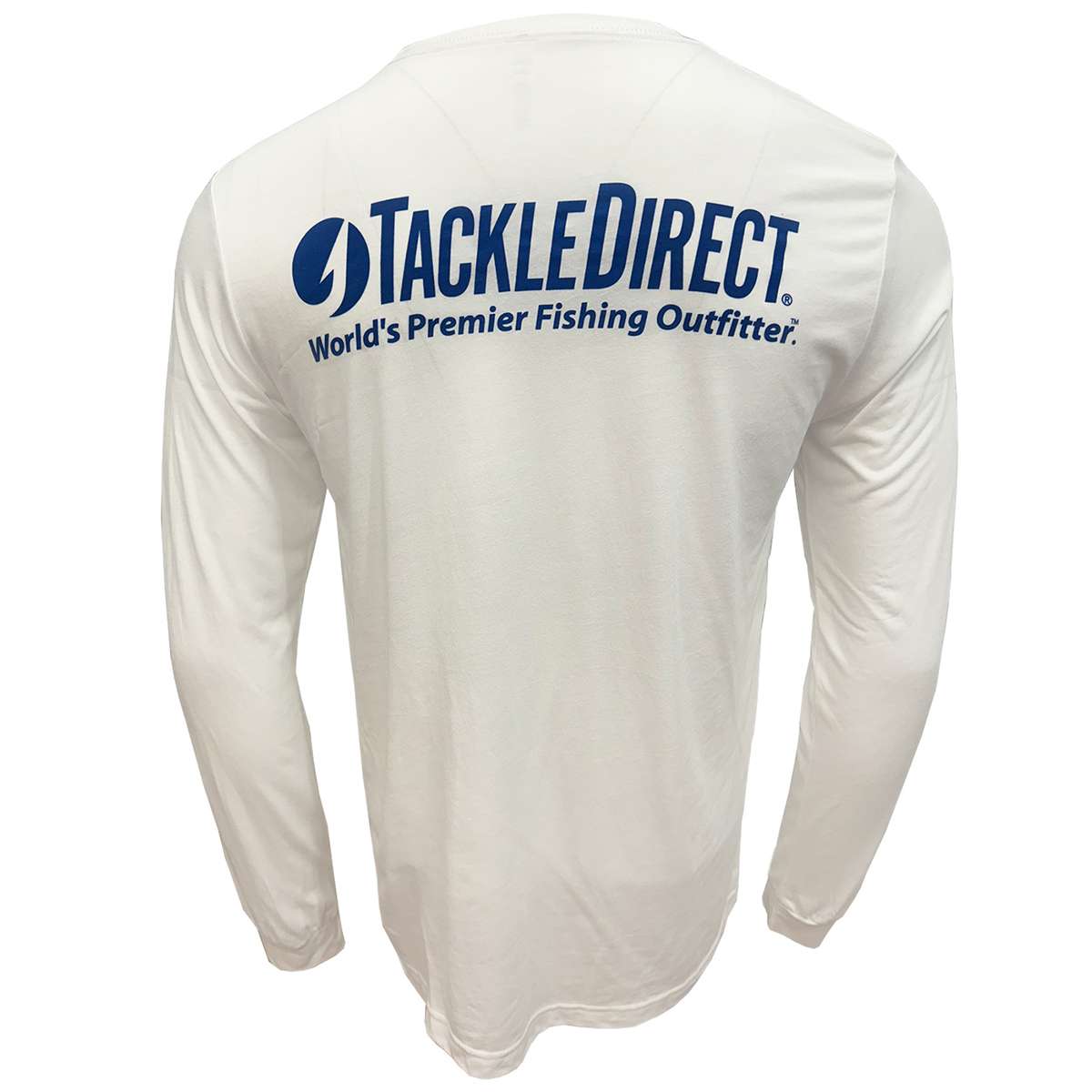 TACKLEDIRECT Long Sleeve Shirt - White - Medium