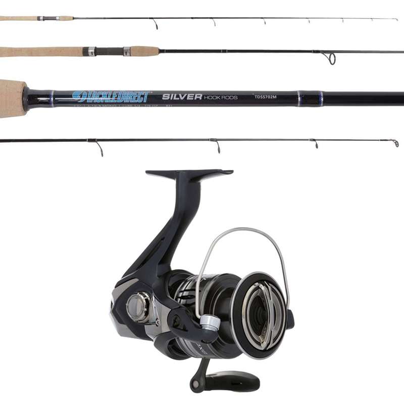 SHIMANO Miravel MIR4000XG / Silver Hook TDSS702M Travel Combo